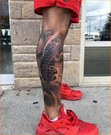 half leg tattoo sleeve